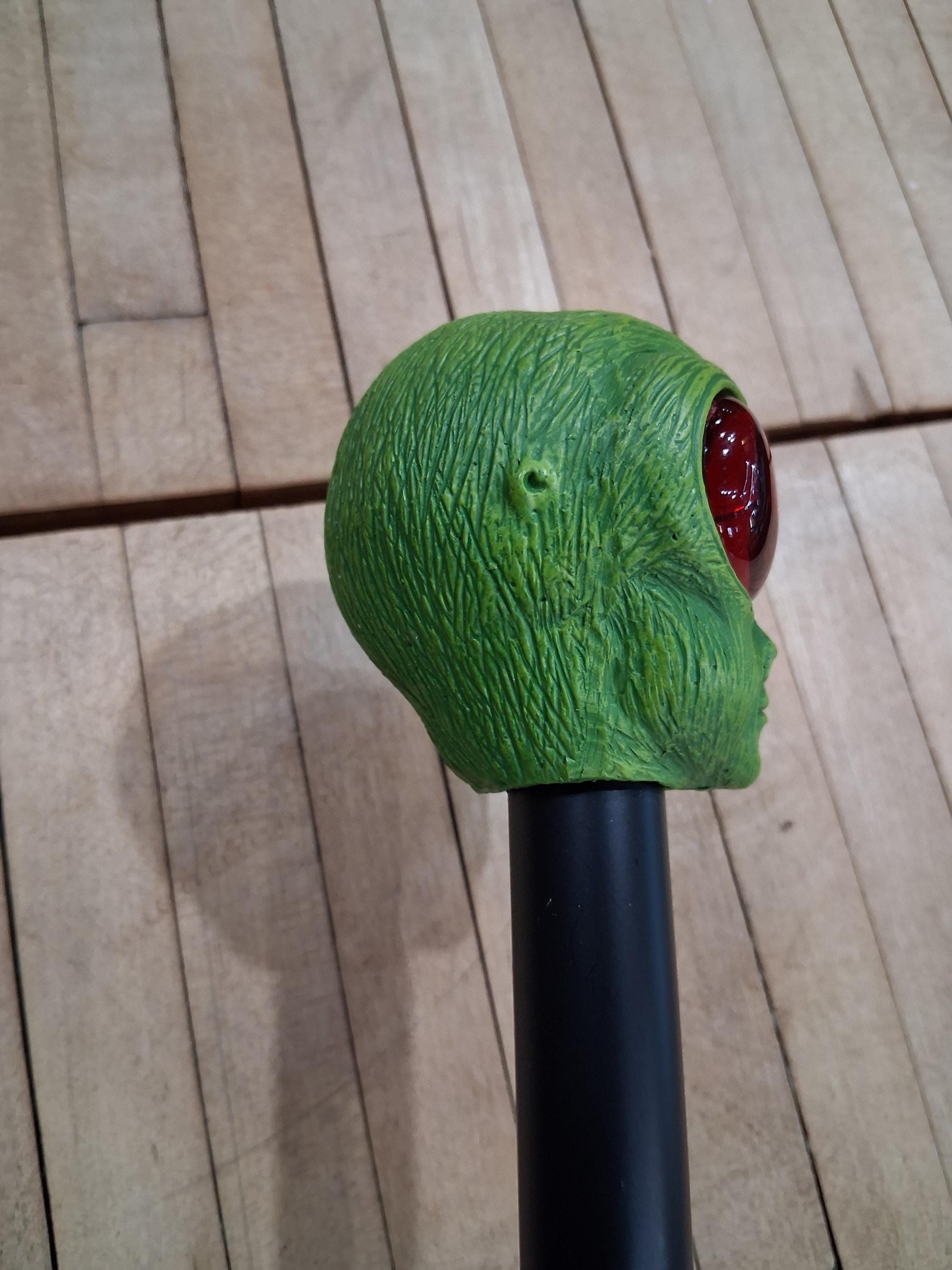 Alien Head Walking Cane Sci Fi Costume Prop Decor - Etsy