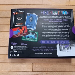 Villanos de Disney Egoístas – NUEVO Juego de Cartas de Estrategia Selladas del Mal y el Sabotaje imagen 3