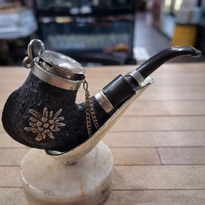 Vintage Swiss Tobacco Pipe