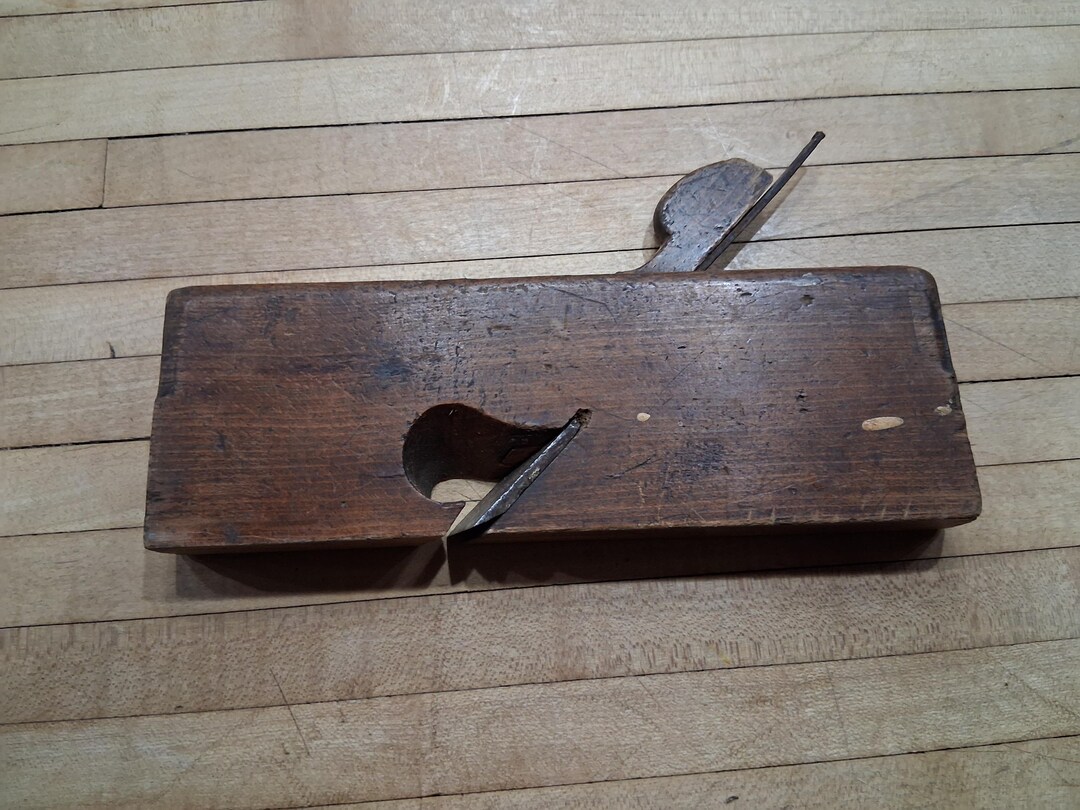 Wooden Rabbet Antique Wooden Rabbet Plane - Etsy