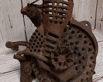 Vintage Cast Iron Hand Cranked Corn Sheller and Grinder