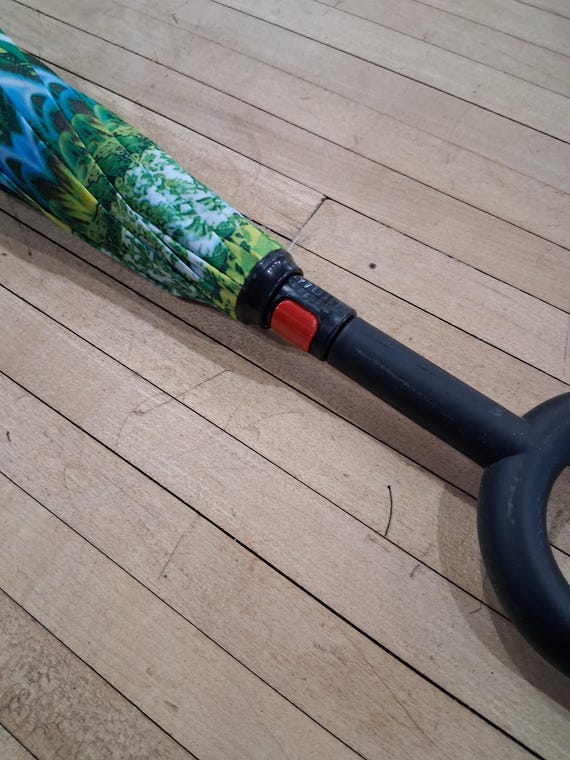 Peacock Feather Mandala Double Layer Umbrella - image 11