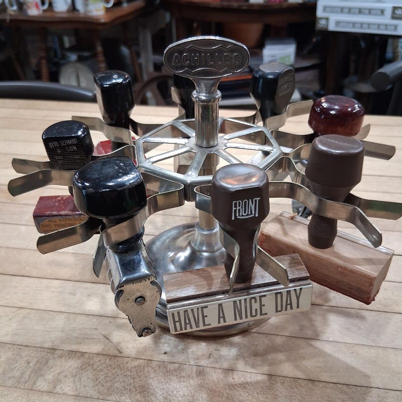 Metal Stamp Holder - Etsy