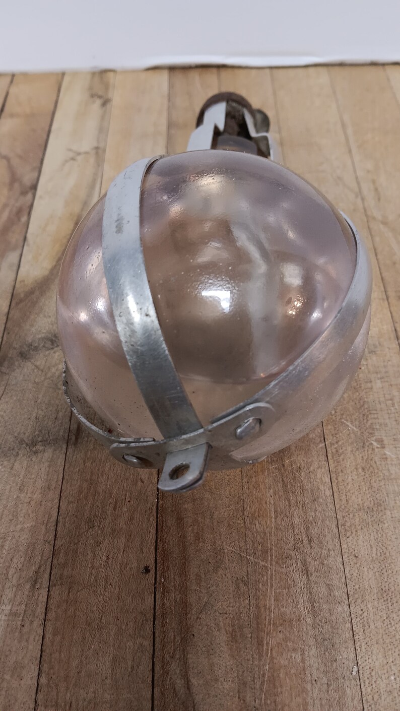 Vintage Red Comet Glass Bulb Ceiling Fire Extinguisher 002 Etsy