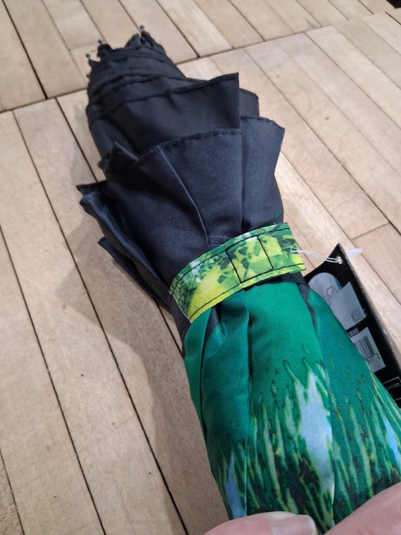 Peacock Feather Mandala Double Layer Umbrella - image 10