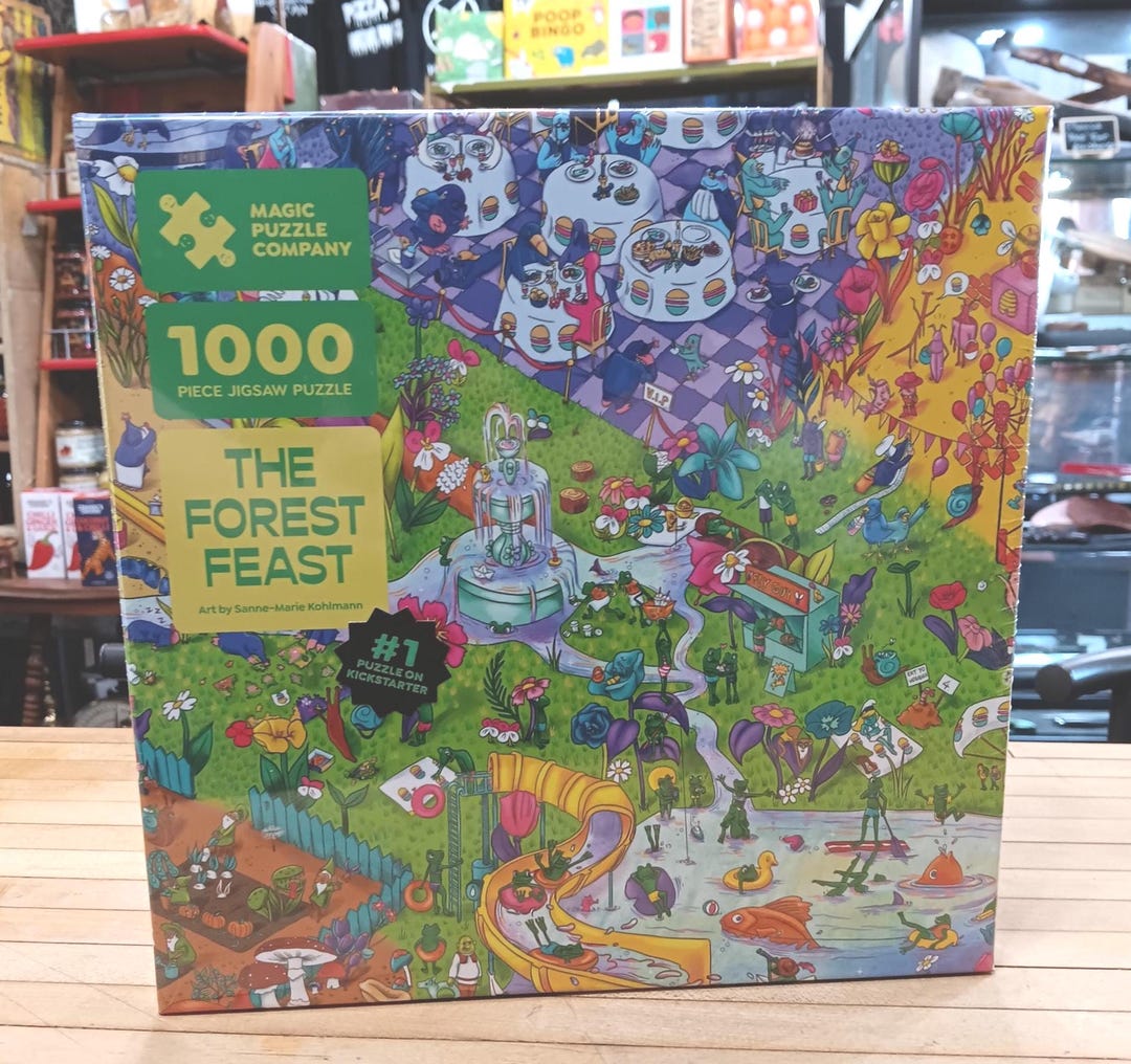 The Forest Feast 1000 Pc Puzzle – Chaos, Critters & Surprise