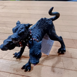 Cerberus Figurine – 3&quot; Tall Three-Headed Hellhound Guard Dog of Hades