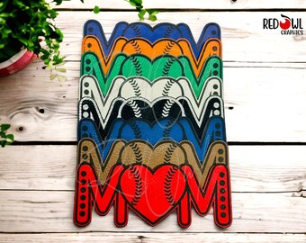 Baseball Mom Patch, Softball Mom Patch, Baseball Patch, Softball Patch, Faux Leather Pat, Adhesive, Gift for Baseball, Mom, Iron On,Adhesive