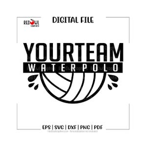 Waterpolo SVG, personalizado, Waterpolo PNG, Waterpolo, agua, polo, clipart, deporte, mascota, SVG, DXF, EPS, PNG, PDF, sublimación