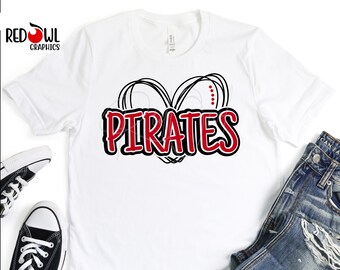 Pirates Shirt, Pirate T-Shirt, Pirate, T-Shirt, Sweatshirt, Hoodie, Hooded, Crewneck, Sweatshirt, Mom, Dad, Coach, Teacher, Cheer,Football