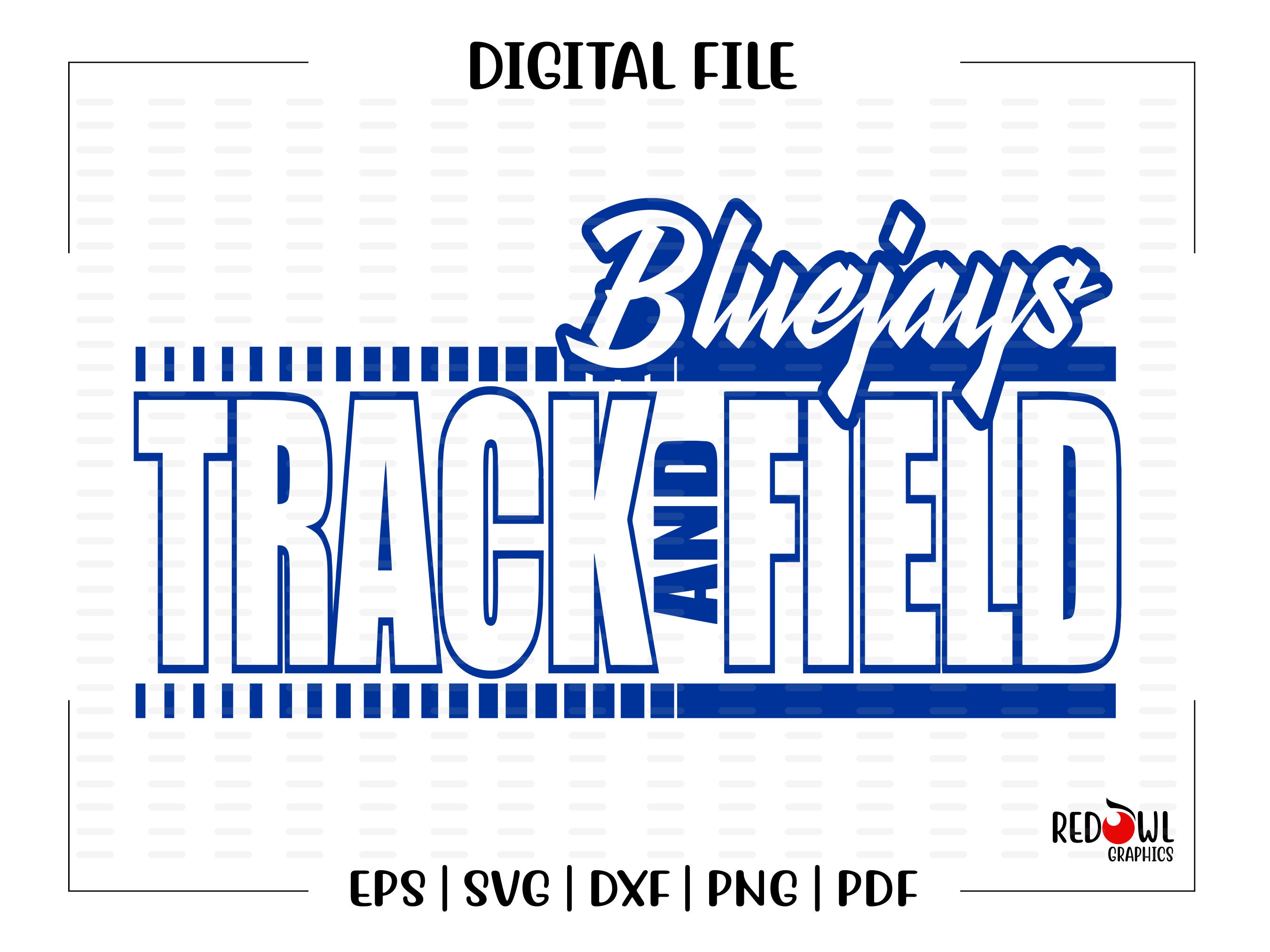 Bluejays track and field collectibles