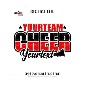 Custom, Personalized, Cheer svg, Cheer, Cheerleader, Mom, Dad, Grandpa, Grandma, SisterTeam, Mascot, svg, dxf, eps, png, pdf, sublimation