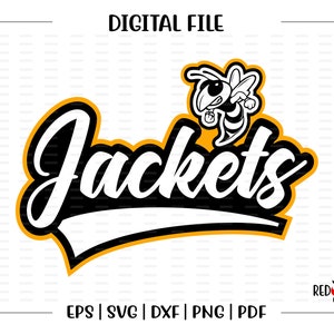 Jackets svg, Yellowjackets svg, Jacket, Jackets, yellowjackets, svg, dxf, eps, png, pdf, sublimation, cut file, htv, vector, digital