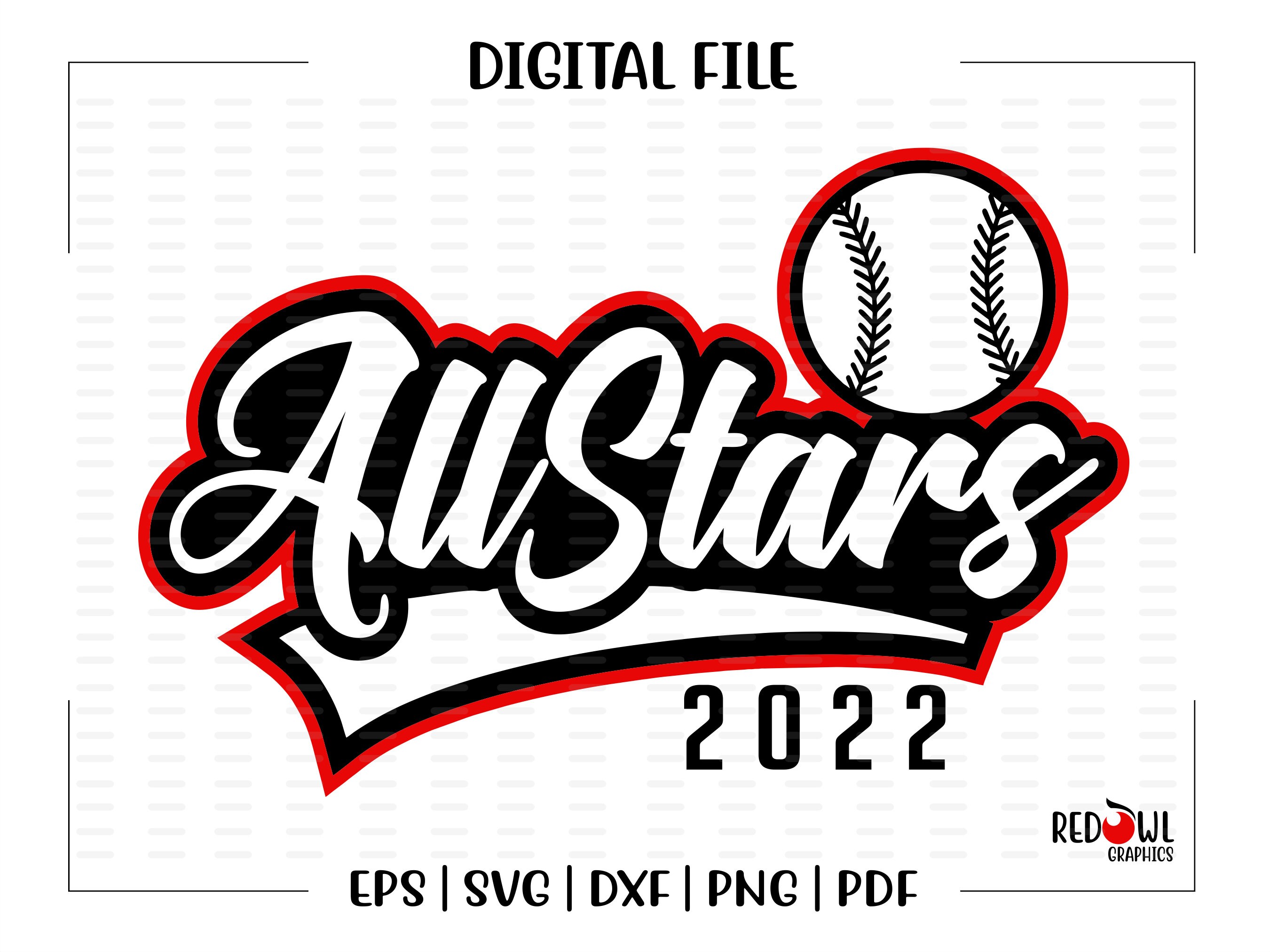 All Star Svg Allstar Svg Baseball Svg Baseball All Stars Etsy UK
