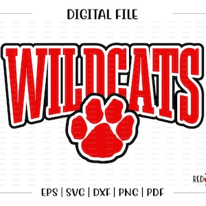 Wildkatze svg, Wildkatzen svg, Wildkatze, Wildkatzen, Maskottchen, Schule, Team, Fußball, Basketball svg, dxf, eps, png, pdf, Sublimation, Cut-Datei