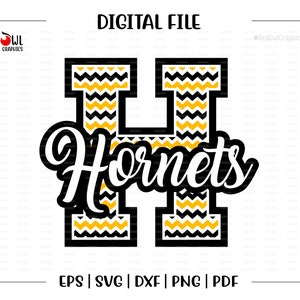 Hornet svg, Hornets svg, Hornet, Hornet, Mascot, School, svg, dxf, eps, png, pdf, sublimation, cut file, htv, vector, digital