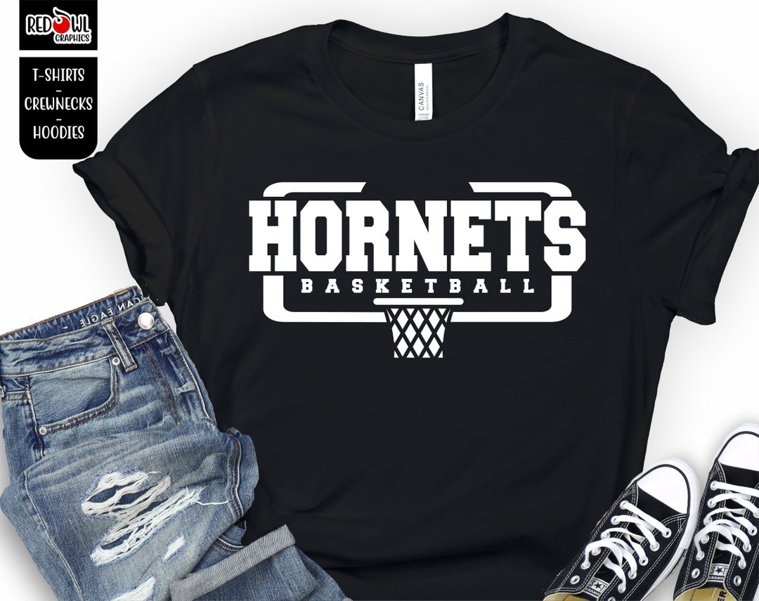 Basketball Shirt Hornet Shirt Hornet Basketball T-shirt - Etsy