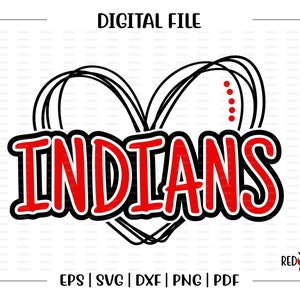 Indian svg, Indian, Indians, Heart, Love, Clipart, Mascot, School, svg, dxf, eps, png, pdf, sublimation, cut file, htv, vector, digital