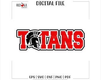 Titan svg, Titans svg, Titan, Titans, Mascot, School, svg, dxf, eps, png, pdf, sublimation, cut file, htv, vector, digital, clipart, design