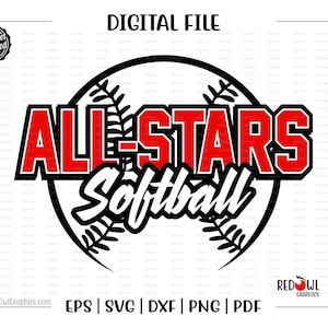 All Star svg, All-Star svg, Softball svg, Softball, All Stars, All-Stars, svg, dxf, eps, png, pdf, sublimation, cut file, htv,clipart,design