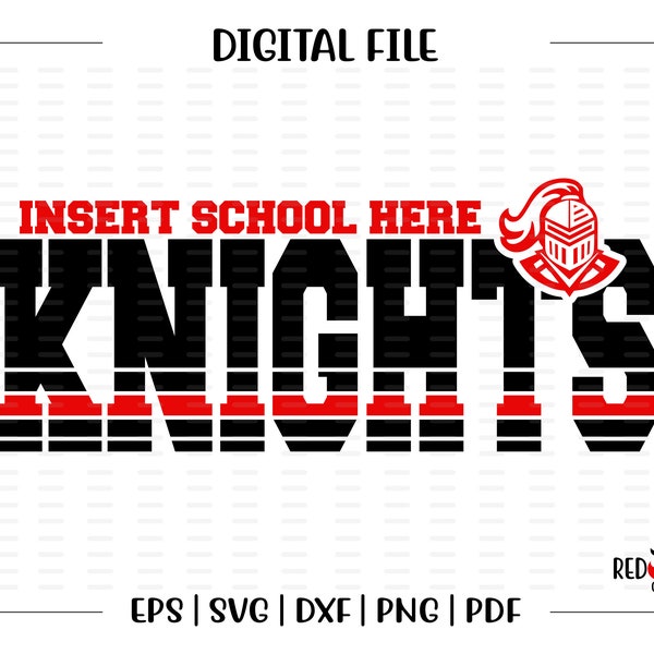 Knight svg, Knights  svg, Knight, Knights, clipart, Team, Mascot, School, svg, dxf, eps, png, pdf, sublimation, cut file, htv