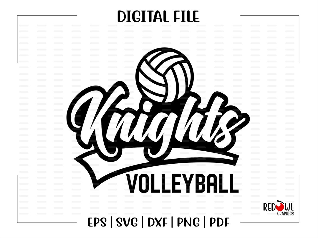 Volleyball Svg, Knight Volleyball Svg, Knights, Knight, Volleyball, Svg