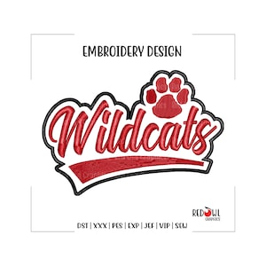 Gatto selvatico, Gatti selvatici, Disegno ricamo, Mascotte, Scuola, Ricamo gatto selvatico, Ricamo, Macchina, Disegno, dst, xxx, pes, exp, jef, vip, cucire