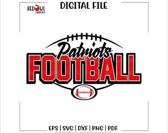 Football svg, Patriot Football svg, Patriot, Patriots, Football, svg, dxf, eps, png, pdf, sublimation, design, clipart, htv, image, design