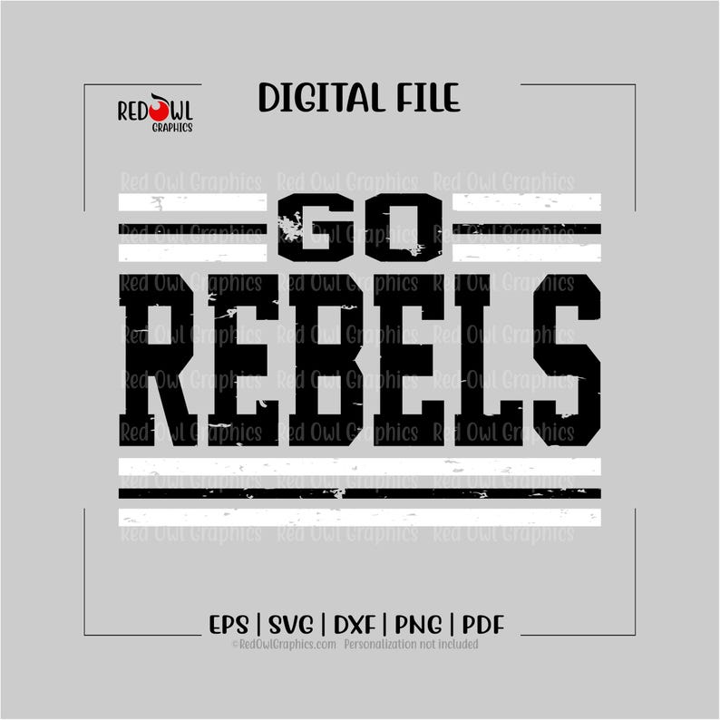 Rebel Svg, Rebels Svg, Rebel, Go Rebels, Distressed, Team, Mascot ...