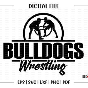 Wrestling svg, Bulldog svg, Bulldog, Bulldogs, Wrestling, Wrestler, svg, dxf, eps, png, pdf, sublimation, cut file, htv