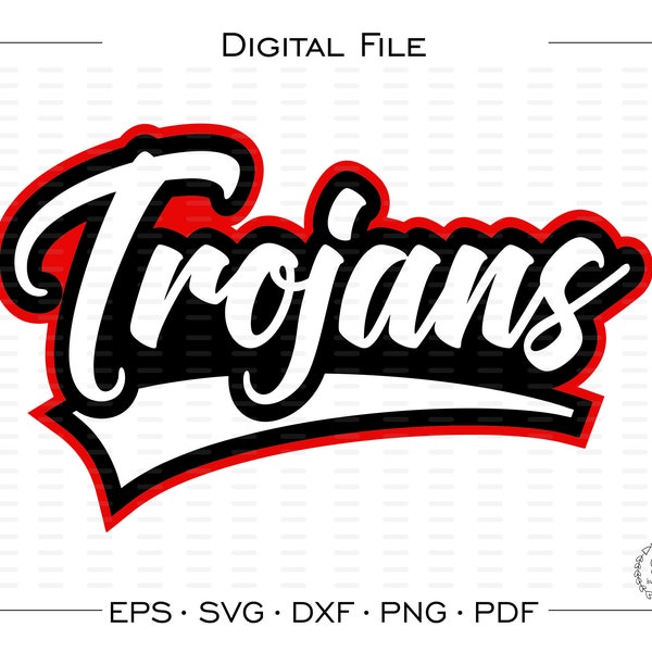 Trojan svg, Trojans svg, Trojan, Trojans, Mascot, School, svg, dxf, eps, png, pdf, sublimation, cut file, htv