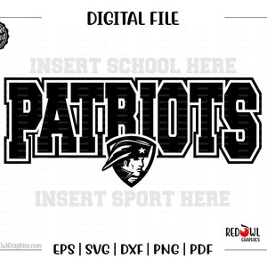 Patriot svg, Patriots svg, Patriot, Patriots, Mascot, clipart, svg, dxf, eps, png, pdf, sublimation, cut file, htv, vector, digital