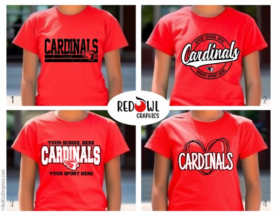 Cardinal Shirt, Cardinal T-Shirt, Cardinal, Cardinals sticker, T-Shirt, Sweatshirt, Hoodie, Crewneck, Teacher, Mom, Dad, Coach