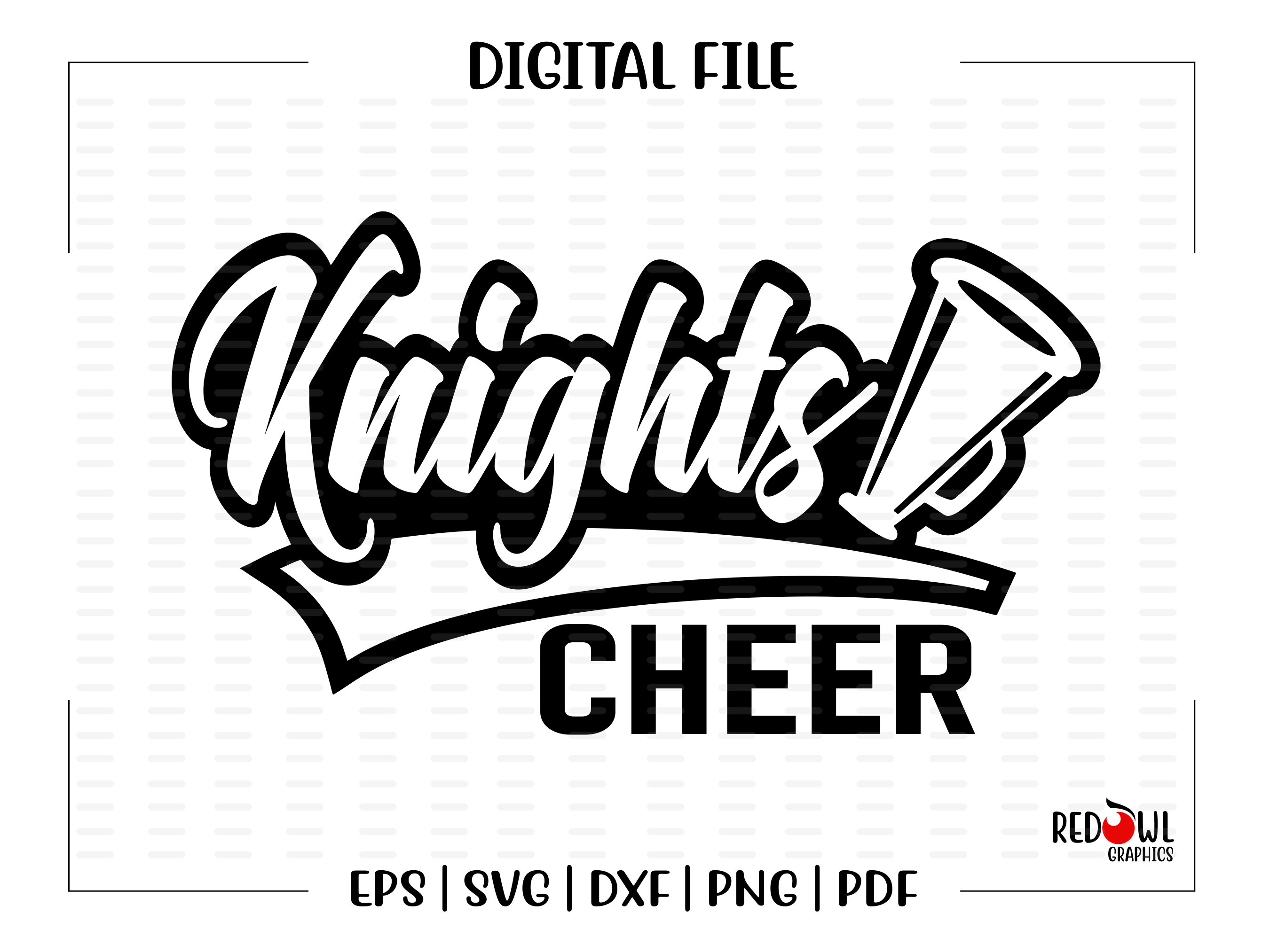 Cheer Svg Knight Cheerleading Knight Knights Cheer Etsy