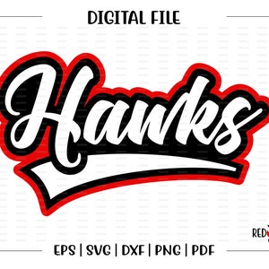 Hawk svg, Hawks svg, Hawk, Hawks, svg, dxf, eps, png, pdf, sublimation, cut file, htv, vector, digital