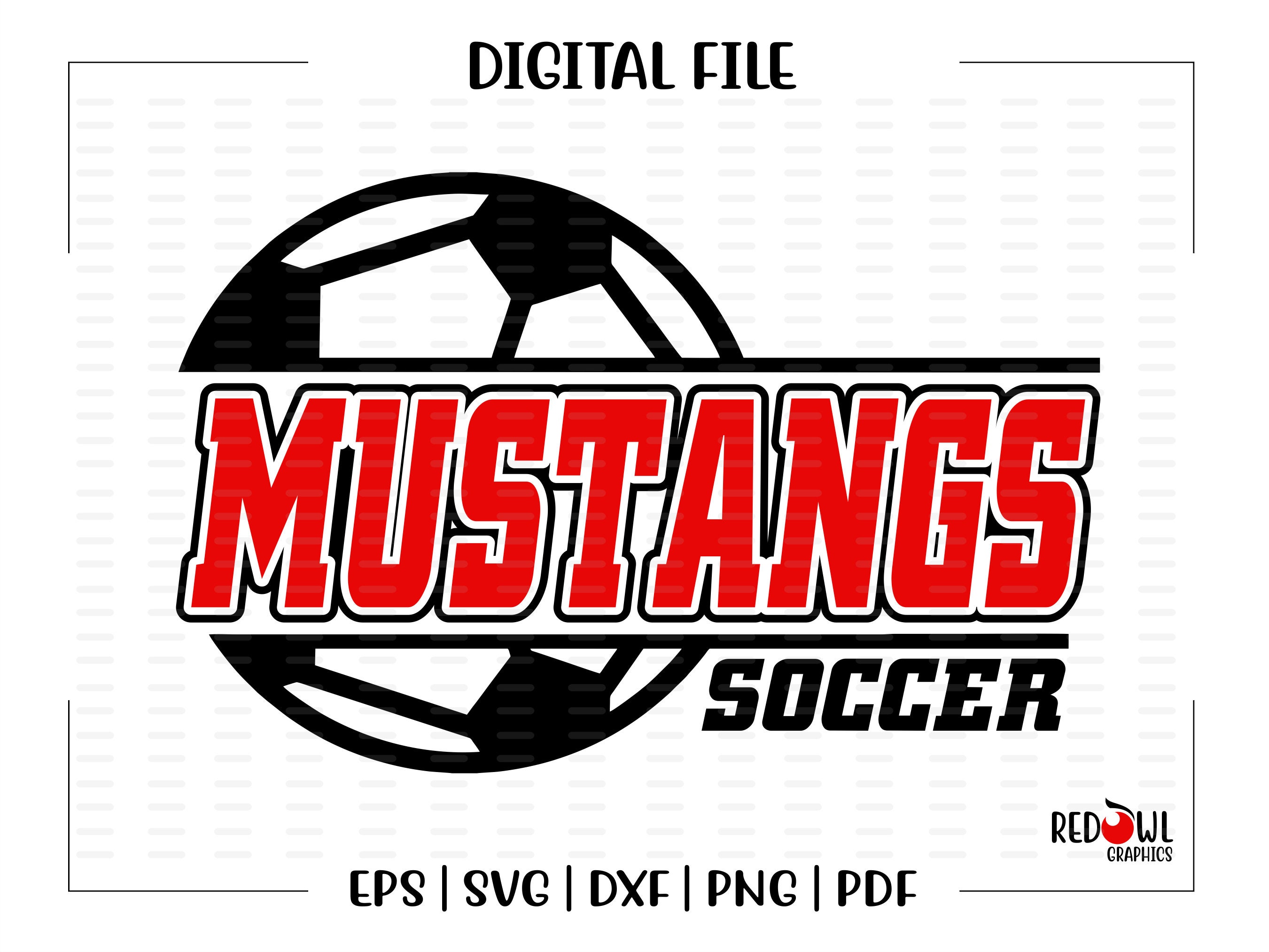 Soccer Svg Mustang Soccer Svg mustang Mustangs Soccer Etsy