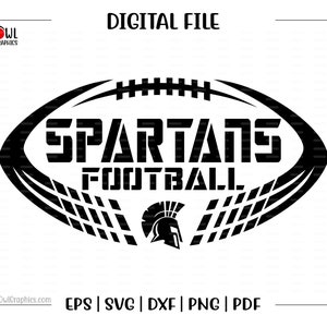 Fußball svg, Spartan Fußball svg, Spartan svg, Spartans, Fußball, svg, dxf, eps, png, pdf, Sublimation, cut File, htv, Vektor, htv