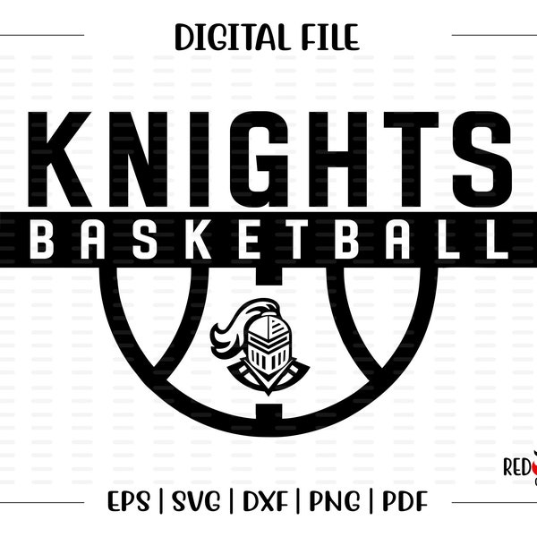 Basketball svg, Knight Basketball, Knight, Knights, Basketball, svg, dxf, eps, png, pdf, sublimation, cut file, htv, vector, digital