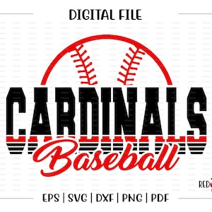 Baseball svg, Cardinal svg, Baseball, Cardinal Baseball, Cardinal, Cardinals, svg, dxf, eps, png, pdf, sublimation, cut file, htv