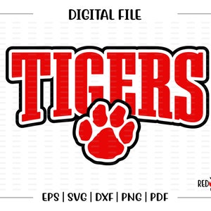 Tiger svg, Tigers svg, Tiger, Tigers, Team, Clipart, Mascot, School, svg, dxf, eps, png, pdf, sublimation, cut file, htv, vector, digital