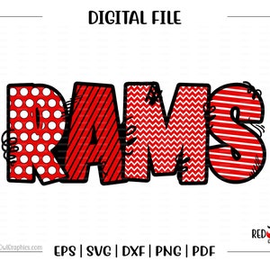 Widder svg, Widder svg, Widder, Widder, Maskottchen, Schule, svg, dxf, eps, png, pdf, Sublimation, geschnittene Datei, HTV, Vektor, digital, Clipart, Design