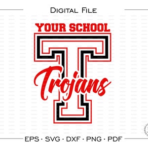 Trojan svg, Trojans svg, Trojan, Trojans, Mascot, School, svg, dxf, eps, png, pdf, sublimation, cut file, htv