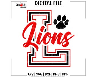 Lion svg, Lions svg, Lion, Lions, svg, dxf, eps, png, pdf, sublimation, cut file, htv, vector, digital