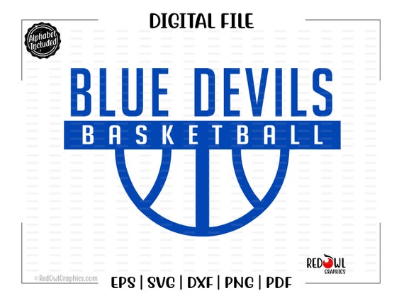 Basketball Logo Der Blue Devils