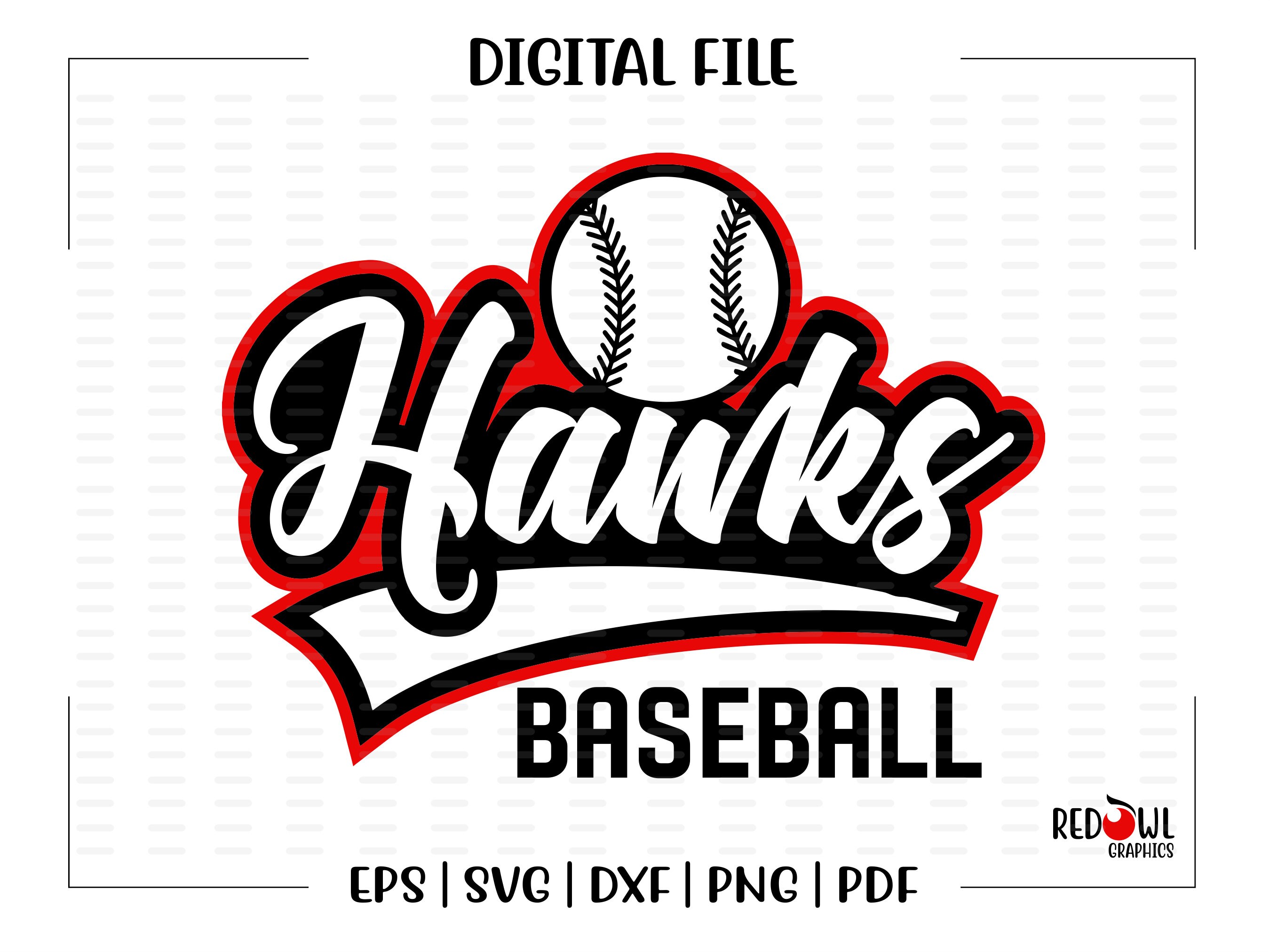 Baseball Svg Hawk Svg Baseball Hawks Baseball Hawk Hawks Etsy