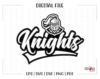 Knight svg, Knights  svg, Knight, Knights, clipart, Team, Mascot, School, svg, dxf, eps, png, pdf, sublimation, cut file, htv