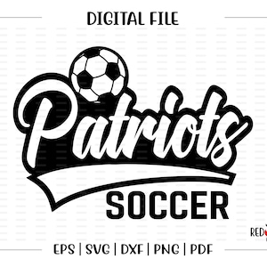 Patriot Soccer svg, Soccer svg ,Patriot, Patriots, Soccer, svg, dxf, eps, png, pdf, sublimation, cut file, htv, vector, clipart, design