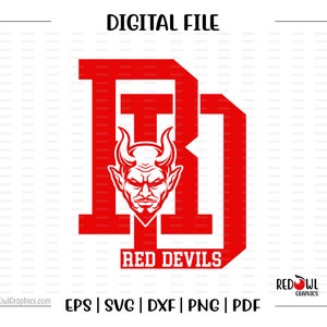 Red Devil svg, Devils svg, Red Devil, Red Devils, Devil, svg, dxf, eps, png, pdf, sublimation, cut file, htv, vector, digital