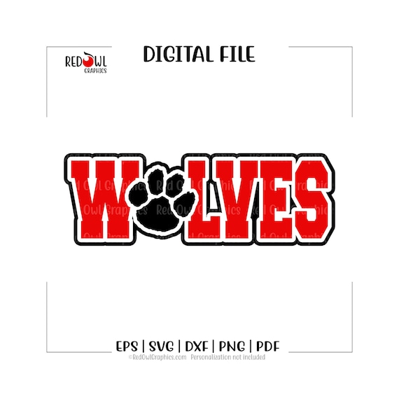 Wolves svg, Wolves, Wolf, Mascot, School, svg, dxf, eps, png, pdf, sublimation, cut file, htv, vector, digital, clipart, design