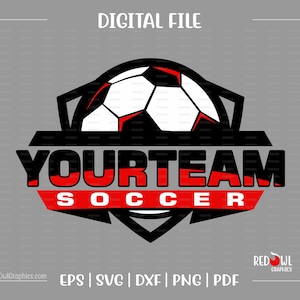 Custom, Personalized, Soccer svg, Soccer, School, Team, Mascot, svg, dxf, eps, png, pdf, sublimation